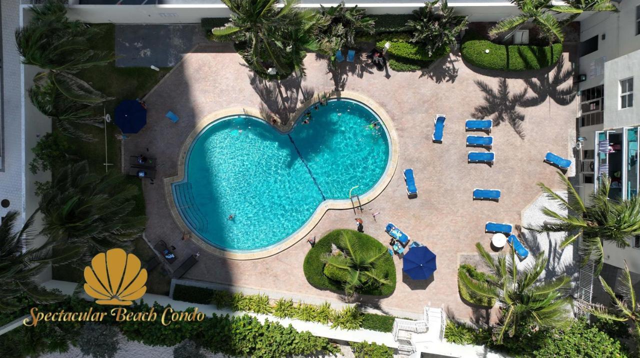 Luxury Beachfront Condo Private Beach Access, Pool & Game Room!!! Hollywood Zewnętrze zdjęcie