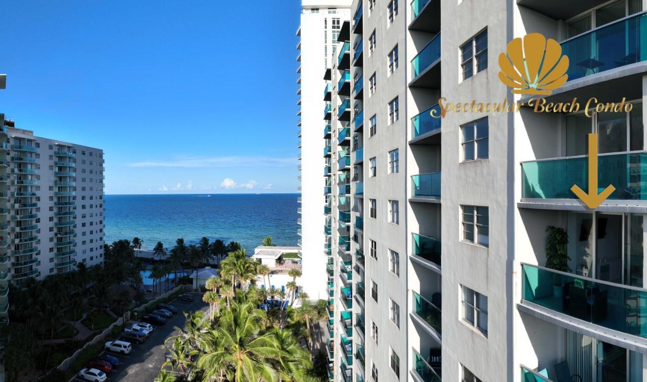 Luxury Beachfront Condo Private Beach Access, Pool & Game Room!!! Hollywood Zewnętrze zdjęcie