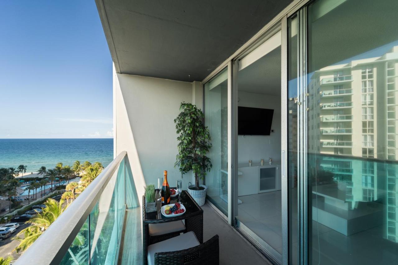 Luxury Beachfront Condo Private Beach Access, Pool & Game Room!!! Hollywood Zewnętrze zdjęcie