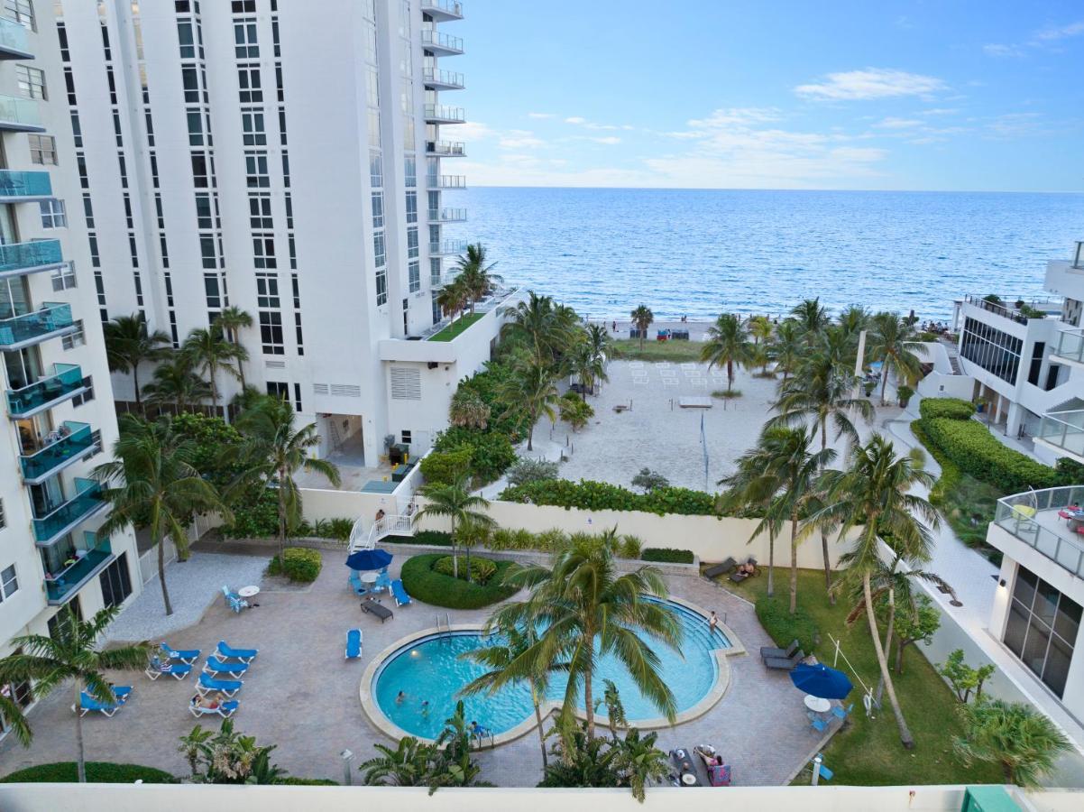 Luxury Beachfront Condo Private Beach Access, Pool & Game Room!!! Hollywood Zewnętrze zdjęcie